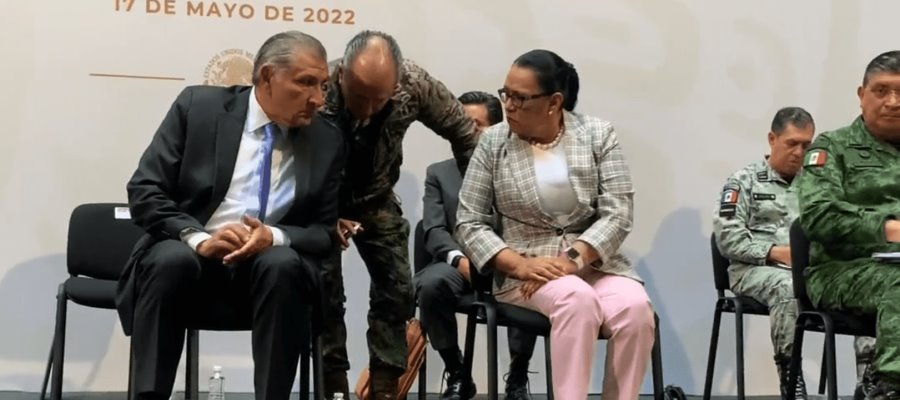Secretarios de Gobernación, Seguridad y Marina atienden tema durante ‘La Mañanera’