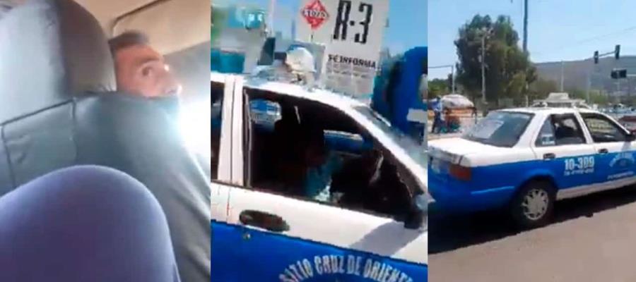 [ VIDEO ] Luego por qué las matan, dice taxista a mujeres… en Oaxaca 