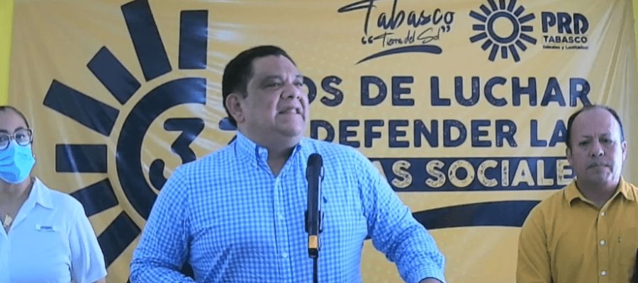Acusa PRD ‘estado de anarquía’ en Tabasco por “el pinche gobierno de Morena”