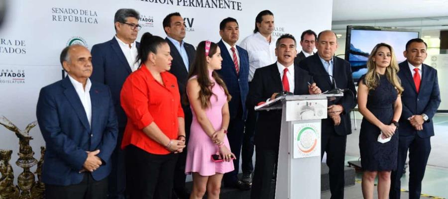 Exgobernadores que se sumen al gobierno de AMLO serán expulsados, insiste Alito