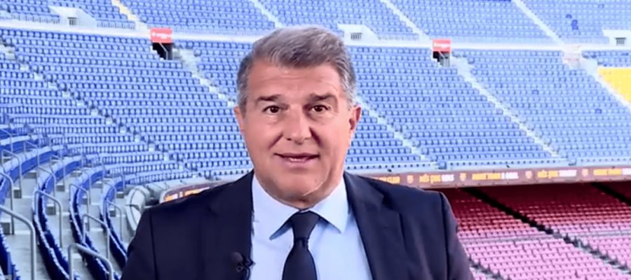 “Si Mbappé quiere 50 millones netos nosotros no podríamos pagar”: Laporta, presidente del Barcelona