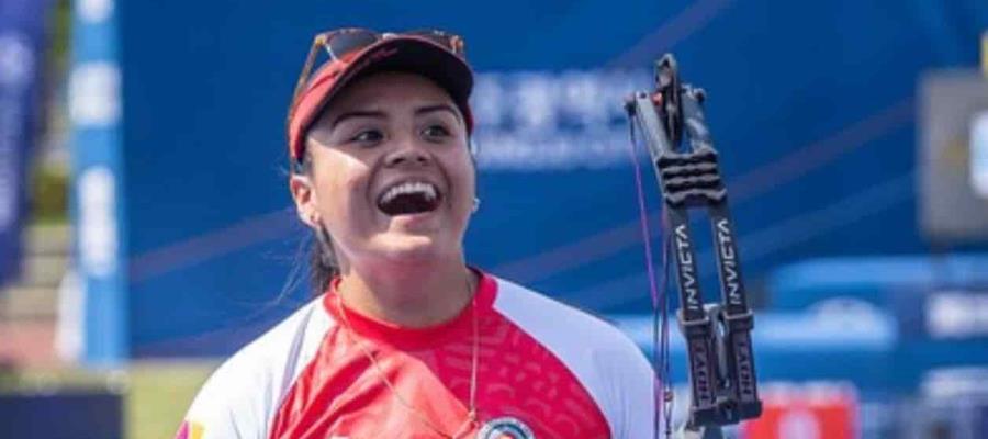 Atleta mexicana gana bronce en tiro con arco en Copa del Mundo