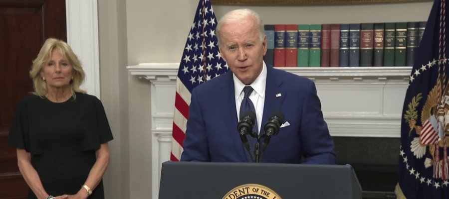 “Estoy harto”, dice Biden tras masacre en Texas; exige actuar para regular las armas