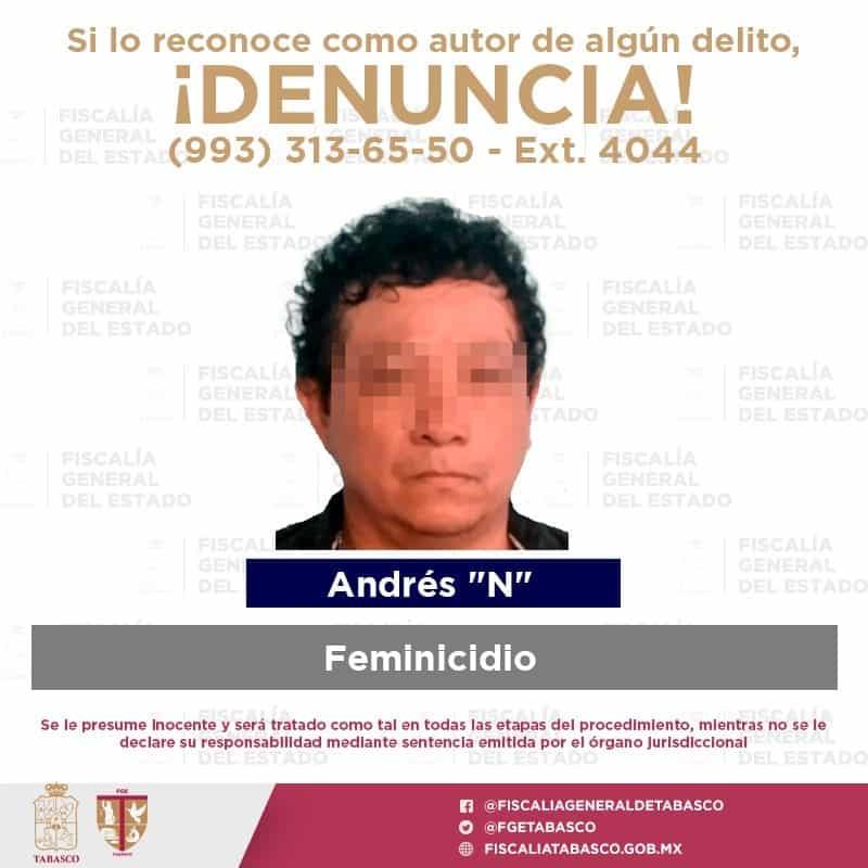 ¡Cae otro feminicida en Tabasco!