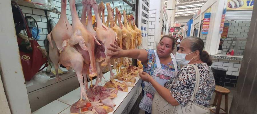 Se dispara el precio del pollo y la gallina… en el Pino Suárez