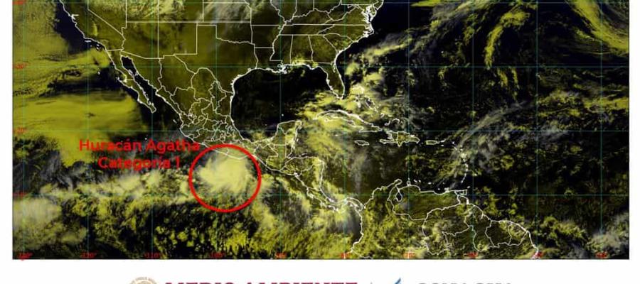 Oaxaca cancela clases en la costa ante llegada de Agatha