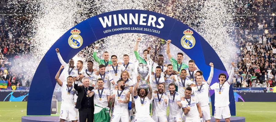 Alza Real Madrid su 14va copa en Champions League