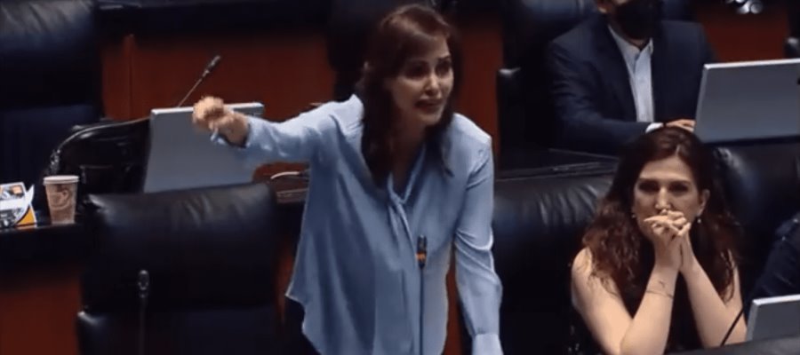 [VIDEO] Llama Lilly Téllez “Changoleón” a Noroña y priista lo reta a golpes en el Congreso