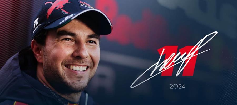 Checo Pérez extiende su contrato con Red Bull hasta 2024