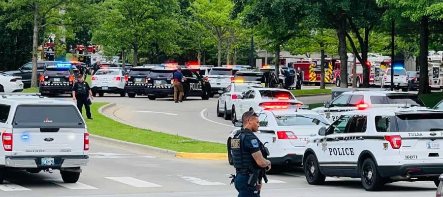 Tiroteo deja 5 muertos en hospital de Tulsa, Oklahoma