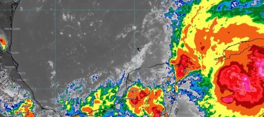 Se forma Potencial Ciclón Tropical Uno al noreste de la Península de Yucatán 