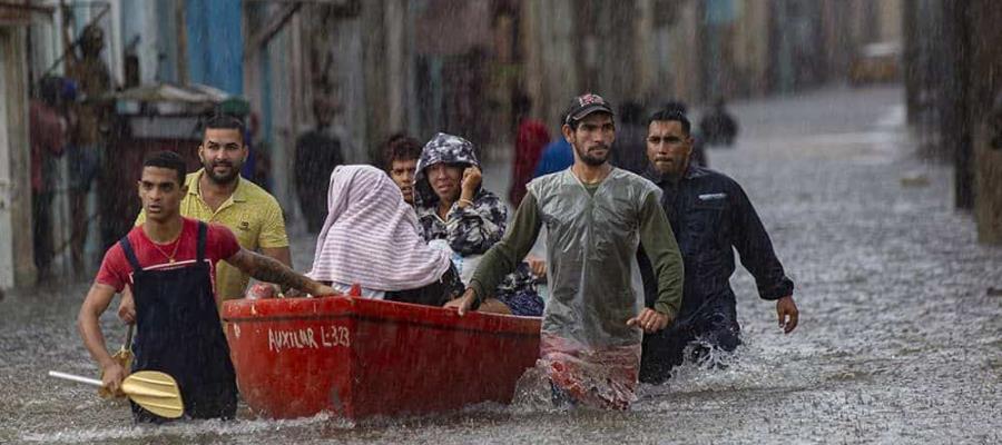 Lluvias dejan 750 casas dañadas en Cuba