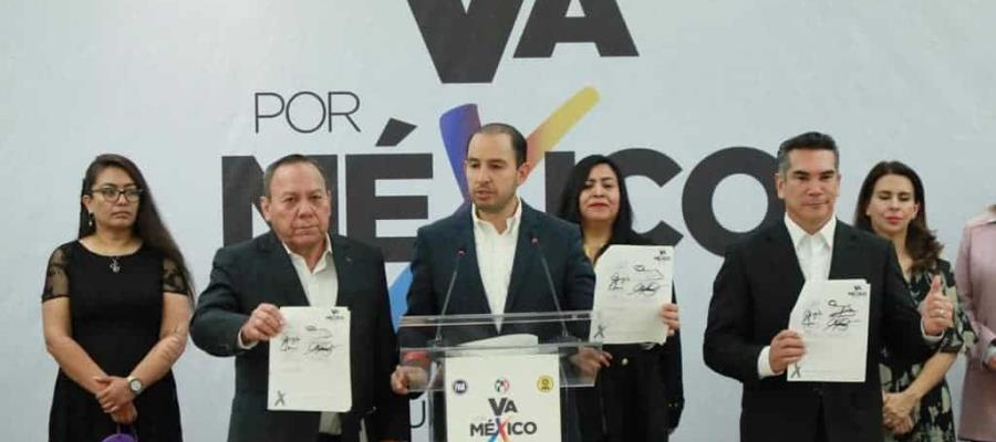 Anuncia Va por México que rechazará reformas constitucionales de Morena