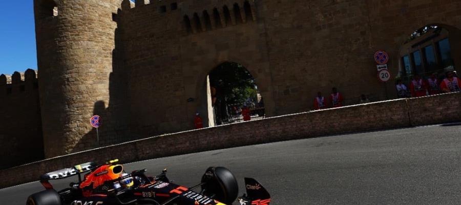 “Checo” Pérez es 1-2 en las prácticas del GP de Azerbaiyán