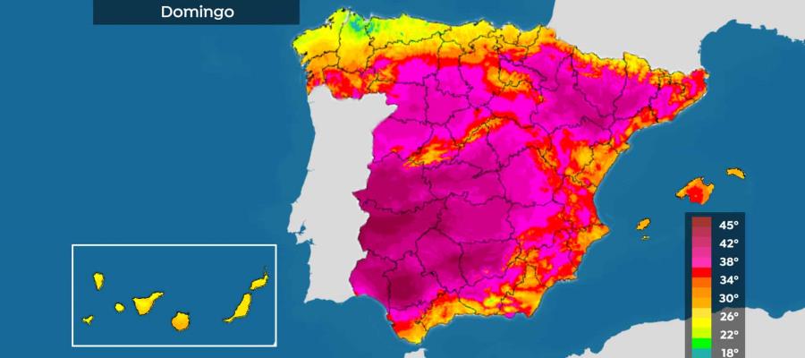 Afronta España la ola de calor más intensa de los últimos 20 años