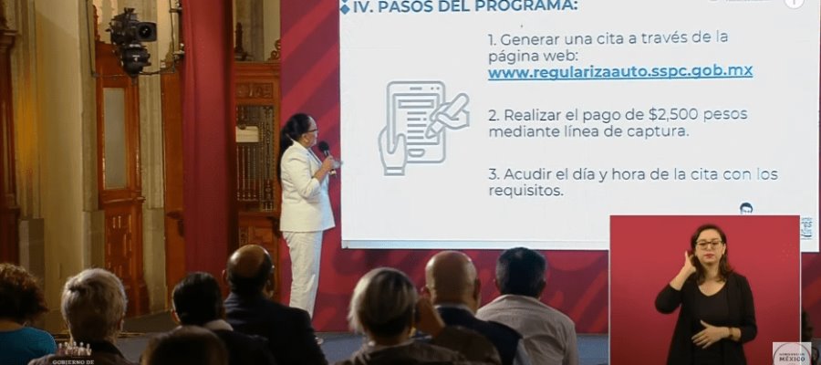 Iniciará el lunes regularización de autos ‘chocolate’ en Puebla: SSPC 