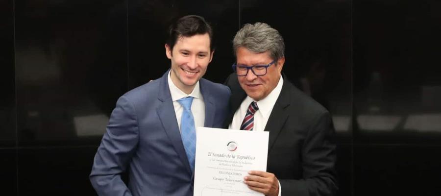 Reconoce Senado a Grupo Telereportaje a 100 años de la radiodifusión en México