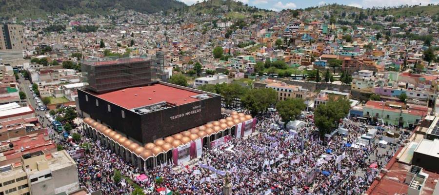 Presenta PRD queja ante el INE contra Sheinbaum, Ebrard y Adán Augusto por actos anticipados de campaña