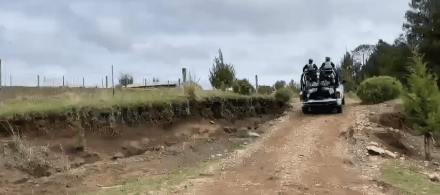 Abaten a 10 presuntos delincuentes en enfrentamiento en Texcaltitlán, Edomex