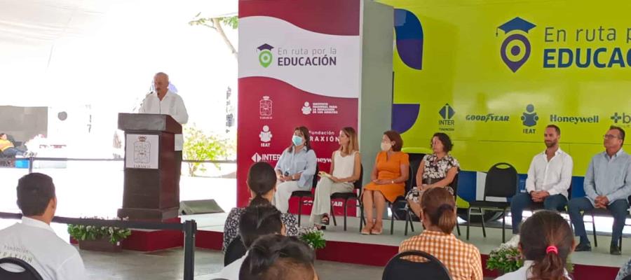 Programa “En ruta por la educación”, alfabetizará a 11 mil personas de 10 municipios