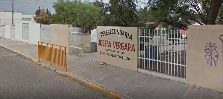 Alumnos rocían alcohol y queman a compañero en Telesecundaria de Querétaro