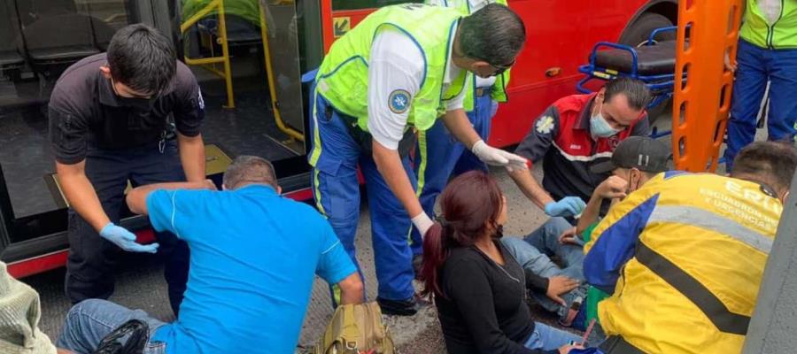 Seis personas resultan heridas en atropellamiento masivo en CDMX Seis personas resultan heridas en atropellamiento masivo en CDMX