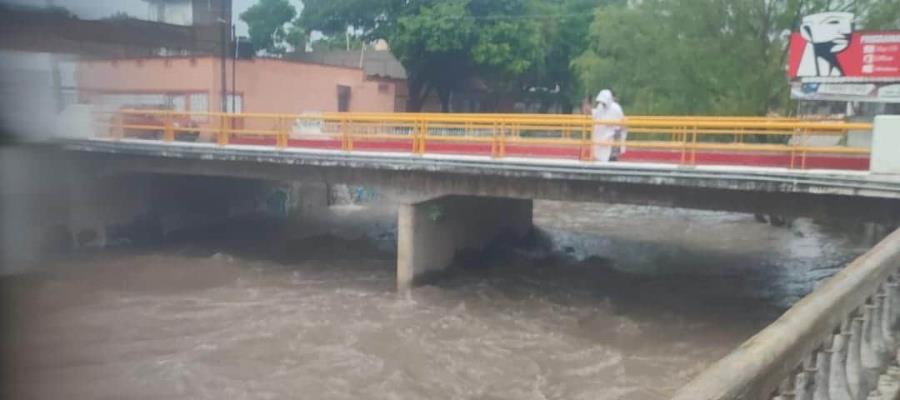 Lluvias por Celia dejan afectaciones en Chiapas