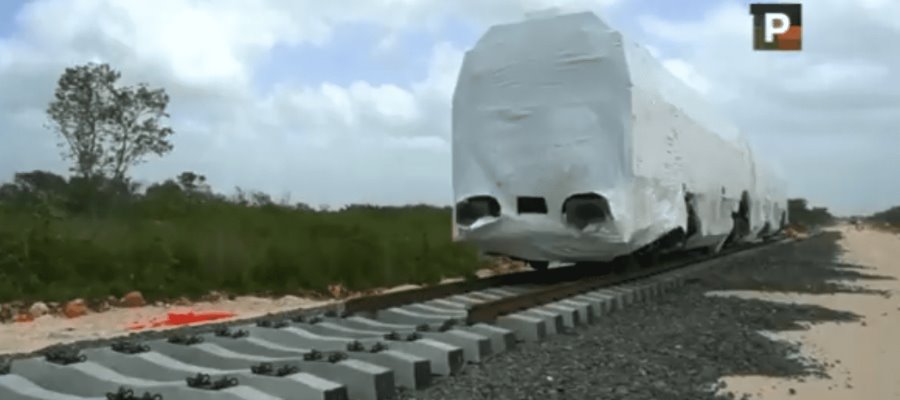 Tren Maya: llega locomotora para construir Tramo 2