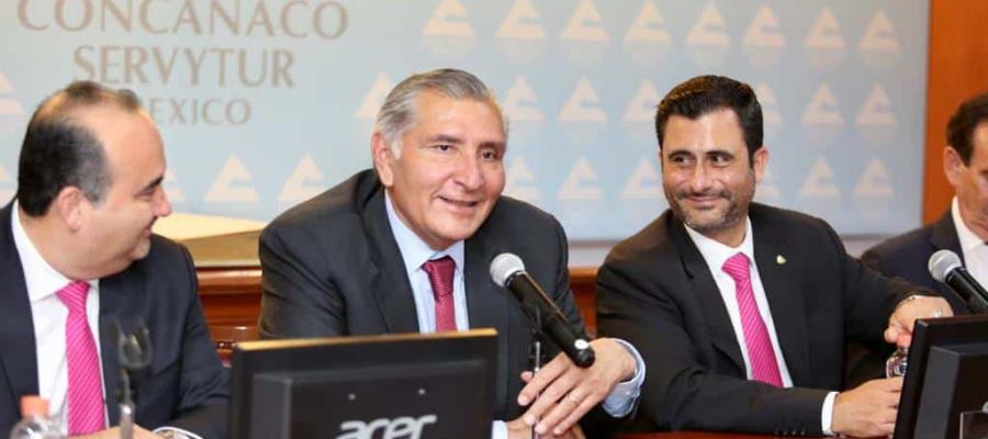 Se reúne Adán Augusto López con cámaras empresariales del país