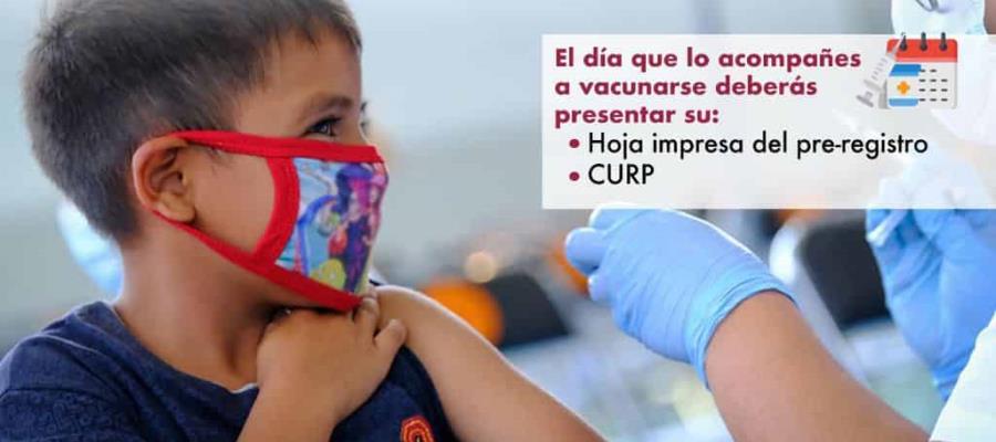 Padres tabasqueños muestran poco interés en vacunar a sus hijos contra COVID-19