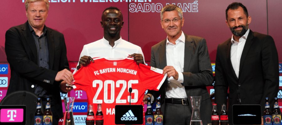 ¡Bombazo! Sadio Mané es presentado como nuevo jugador del Bayern Múnich