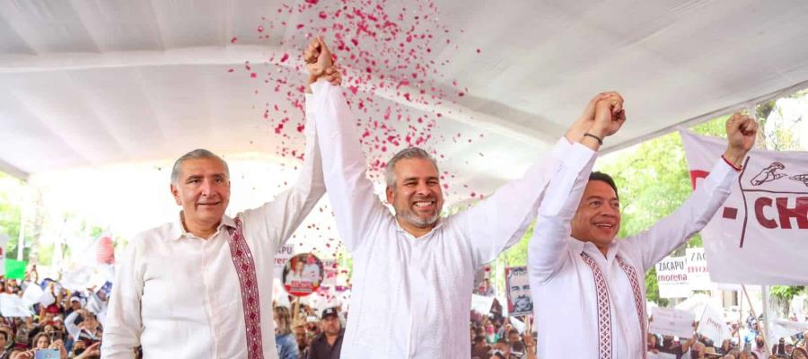 Gobiernos pasados “dejaron a Michoacán echa pedazos”: Adán Augusto