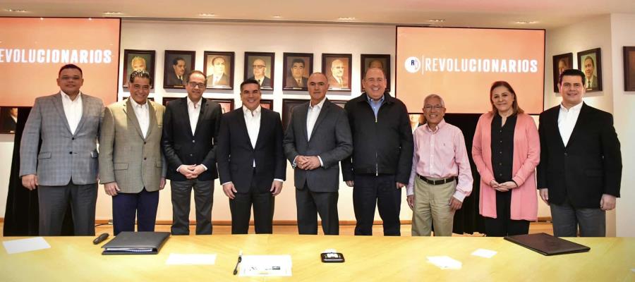 Alito se reúne con 7 exgobernadores del PRI