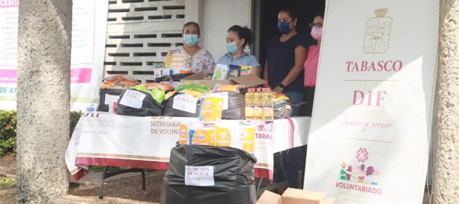 Entrega SFP 100 kilos de ayuda humanitaria para damnificados de Oaxaca