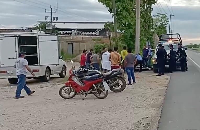Muere motociclista en la Cárdenas-Coatzacoalcos