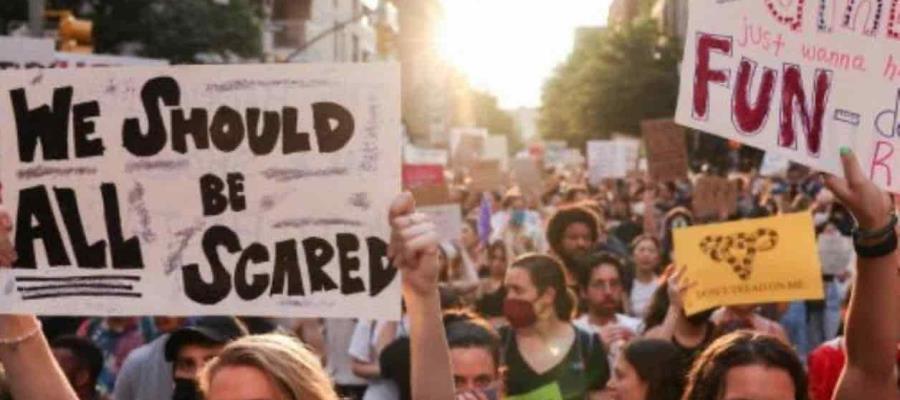 Protestan por segundo día en EE. UU. en favor del derecho al aborto