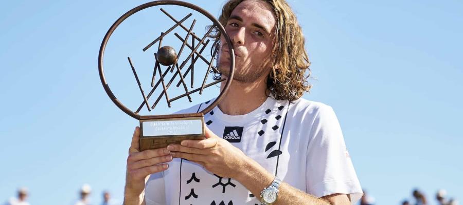 Tsitsipas gana el Abierto de Mallorca, su primer título en césped