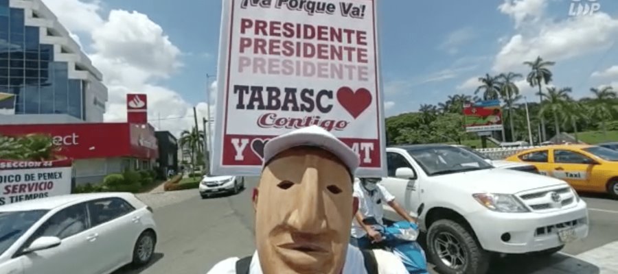 Desde Tabasco arrancan campaña para que ALOHE sea presidente de México