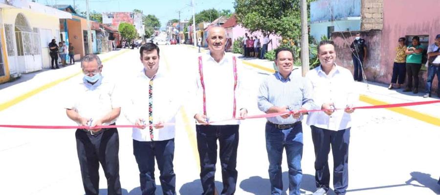 Entrega gobernador Merino obras por más de 24 mdp en Zapata