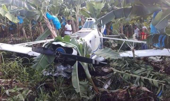 Cae avioneta fumigadora en rancho de Teapa Cae avioneta fumigadora en rancho de Teapa
