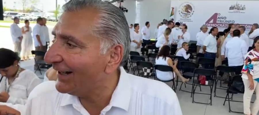 Tenemos que darle pozol a todo el país, dice Adán Augusto Tenemos que darle pozol a todo el país, dice Adán Augusto