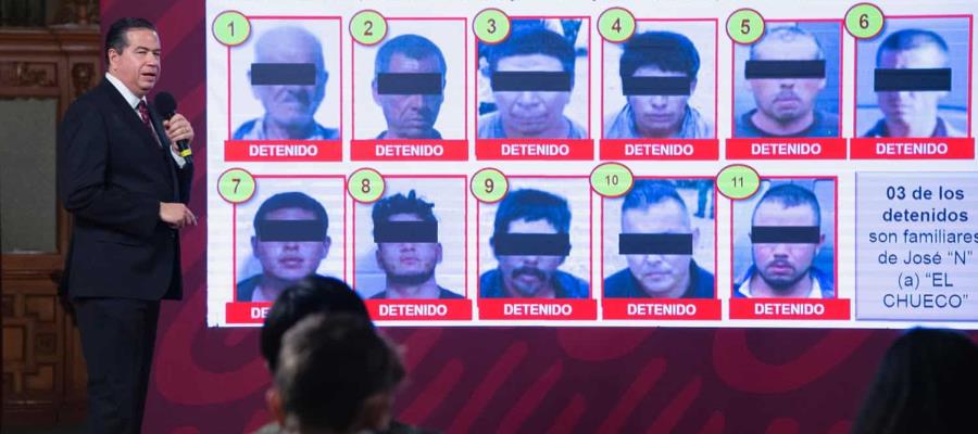 Van 11 detenidos relacionados con ‘El Chueco’, vinculado a asesinato de jesuitas Van 11 detenidos relacionados con ‘El Chueco’, vinculado a asesinato de jesuitas