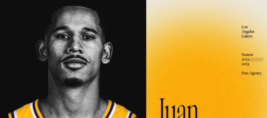 Juan Toscano ya no será Warrior, pero se vestirá de Laker en la NBA