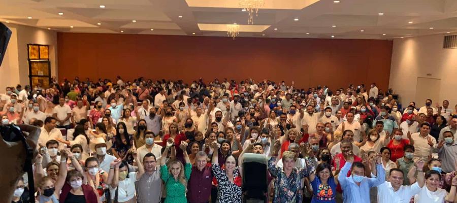 Celebra Morena Tabasco el cuarto aniversario del triunfo de AMLO