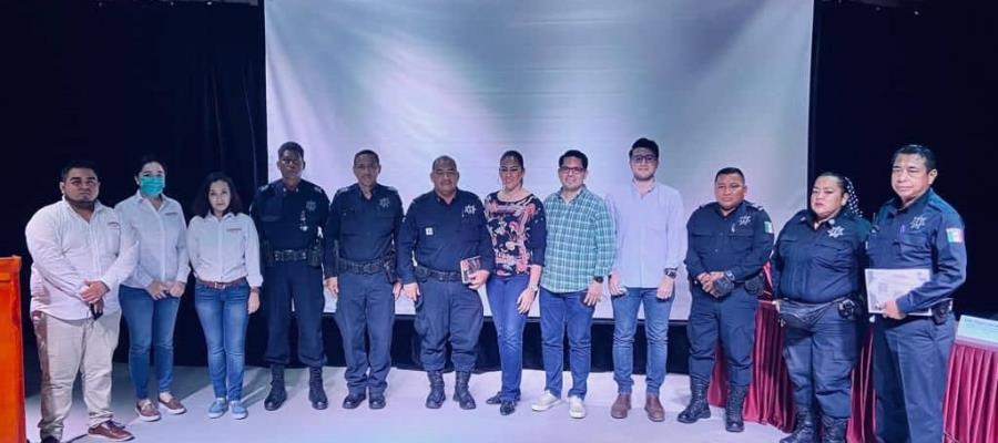 Capacita Ayuntamiento de Centro a policías en materia turística