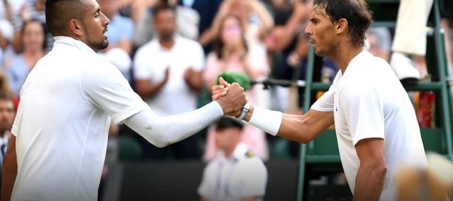 “Recupérate pronto”: Nick Kyrgios a Nadal