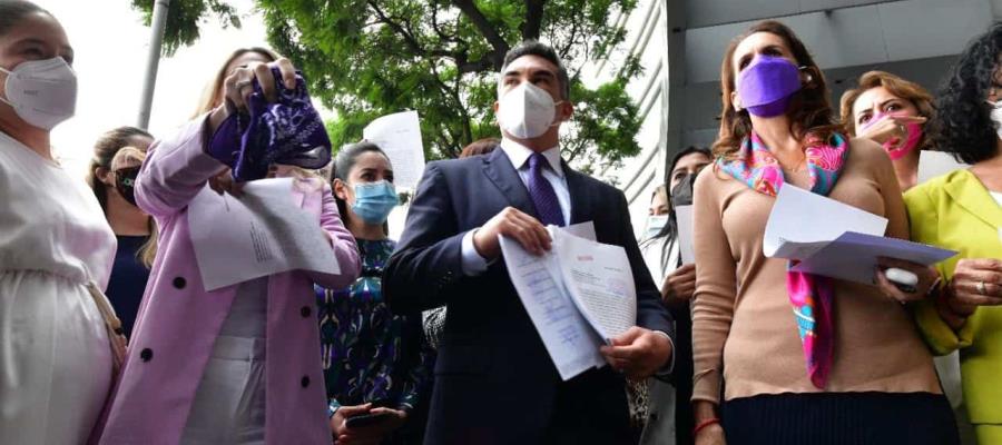 Denuncia PRI a Layda Sansores por calumnia y violencia contra diputadas