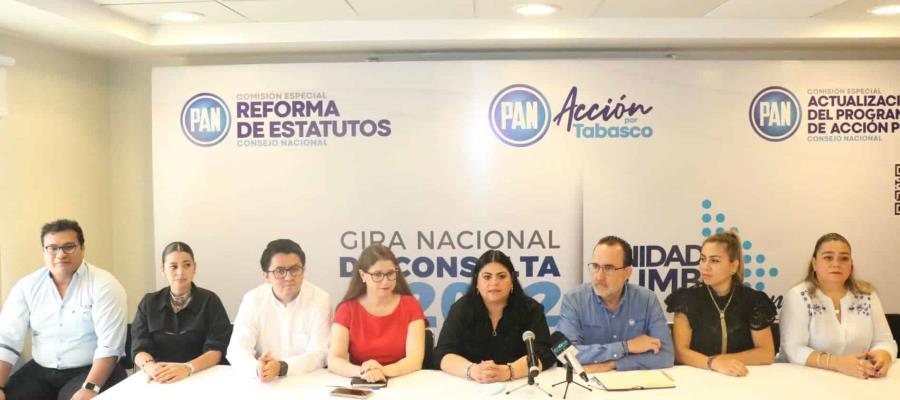 “No somos moneda de cambio y no estamos buscando alianza”: PAN Tabasco