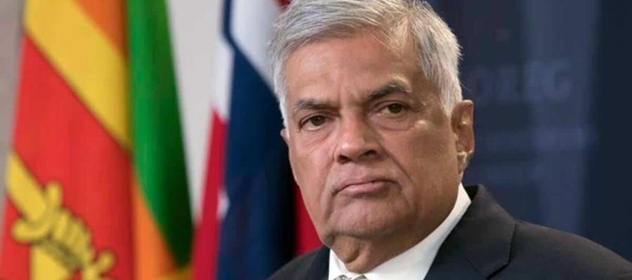 Nombran como presidente interino al primer ministro de Sri Lanka