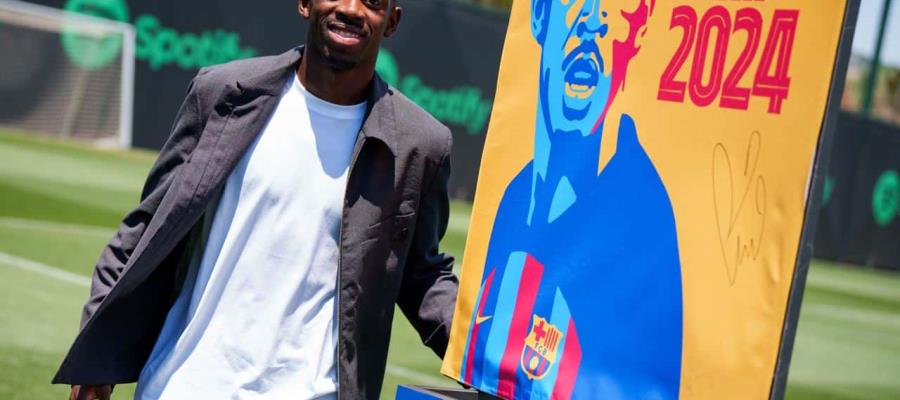 Dembélé estará 2 años más en el Barça con reducción salarial